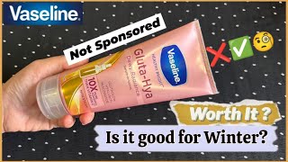 Vaseline GlutaHya dewy Radiance Serum in lotion Review  Vaseline Serum in lotion review winters [upl. by Modla199]