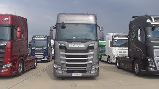 Scania S 450 A4x2NA Tractor Truck 2018 Exterior and Interior [upl. by Yelsehc962]