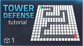 How to make a Tower Defense Game E01  Unity Tutorial [upl. by Mukul403]