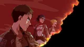 Enn Guren no Yumiya English Version Attack on Titan  Shingeki no Kyojin OP [upl. by Sabella]