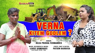 VERNA KITEM GODLEM   Konkani Song 2023  Singer REZA PRISHA FERNANDES [upl. by Sarilda]