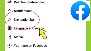 Facebook Navigation bar  Customise the bar  Manage notification dots [upl. by Malchus922]