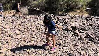 Playing with rocks in the River Bed [upl. by Nylra]