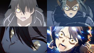 Every Kirito Golden Eyes Scene [upl. by Akihsat165]