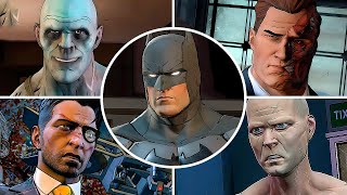 Batman The Telltale Series  All Bosses amp Ending  4K 60FPS PS5 [upl. by Vera]