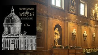 Dictionnaire de lAcadémie française [upl. by Gillie400]