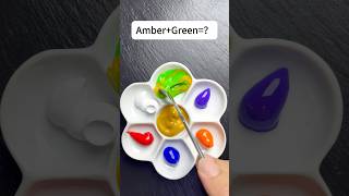 Mixing Amber  XX Colors  colormixing satisfying colors paintmixing art diy funny toys [upl. by Nikita399]