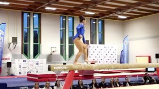 Gabrielle Hardie USA  Silver 🥈  12933 Beam  Tournoi de Combs la Ville 2024 [upl. by Aroled]