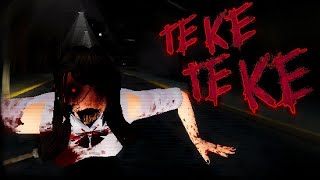 Teke Teke Moonlit Dread  Full Game  2 Endings  NO COMMENTARY [upl. by Antonia]