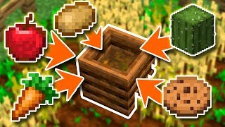 How To Use The New Composter In Minecraft [upl. by Motch337]