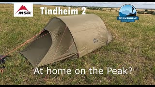 MSR Tindheim 2  Hilleberg Nammatj 2 beater 1st impressions How to pitch your tent in strong winds [upl. by Elysee]