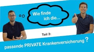 REFERENDARIAT I Teil 3 Wahl der passenden PRIVATE KRANKENVERSICHERUNG I LEHRAMT [upl. by Aicad]