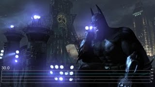 Batman Arkham City at 4K Resolution FrameRate Tests [upl. by Samtsirhc]