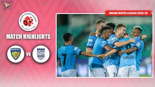 ISL 202223 Highlights Chennaiyin FC VS Mumbai City FC Thriller [upl. by Divadleahcim]