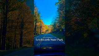 Beautiful Letchworth State Park letchworth fallcolors fallfoliage travel tour [upl. by Marolda96]