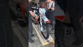 KTM EXC 450 6 DAYS 2024 unboxing [upl. by Merrielle914]