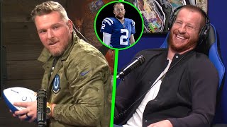 Pat McAfee amp Carson Wentz Talk Face To Face For The First Time Full Interview [upl. by Iphigenia]