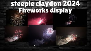 Steeple claydon 2024 fireworks display [upl. by Reichert]