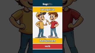 🇬🇧🇳🇱 recognise  herkennen  vocabulary builder  learn English  laten we Engels leren [upl. by Noryt]