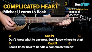 Complicated Heart  Michael Learns to Rock 1993  Easy Guitar Chords Tutorial with Lyrics [upl. by Ellennahs]