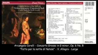 Christmas Concertos  Corelli  Torelli  Manfredini  Locatelli  I Musici  1984 [upl. by Yuille]