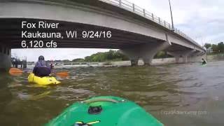 Kaukauna Whitewater Kayaking [upl. by Noirred910]