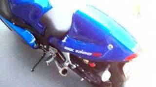 Hayabusa Exhaust Sound Test GSX1300R  Vlog 60908 [upl. by Llekcor256]