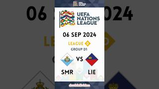 San Marino VS Liechtenstein uefa nationsleague 2024 sanmarini liechtenstein doubleevideo [upl. by Sharona]