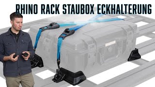 Rhino Rack Staubox Eckhalterung Pioneer 6 mit Zwiftloc [upl. by Giarg]