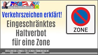 Ist das Halten komplett verboten Alles über das Verkehrszeichen zur eingeschränkten Haltverbotszone [upl. by Nnasus]