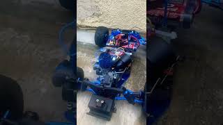 Traxxas nitro rustler Remote Start [upl. by Chick]