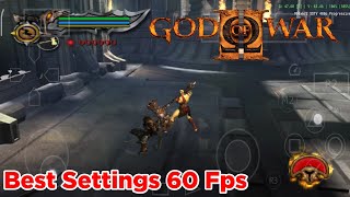 God of War 2  Best Settings 60 Fps Low end Devices  Cheat Codes  Aether Sx2 PS2 Emulator [upl. by Eidassac]