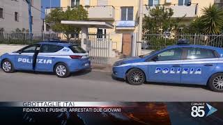 16 Marzo 2019 Grottaglie TA Fidanzati e pusher Arrestati due giovani [upl. by Savinirs360]