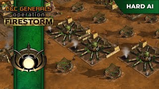 14 GLA Terror  2 vs 3 Hard AI  CampC Generals ZH OFS [upl. by Nirok]