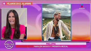 Maluma visitó Oaxaca y presenta su mezcal  Sale el Sol [upl. by Flosi]