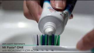 MI Paste® ONE – AllInOne ProfessionalGrade Toothpaste [upl. by Eidnas]