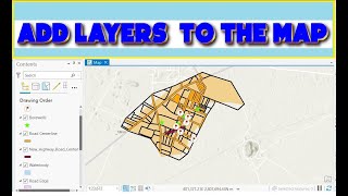 Add Layer on the Map in ArcGIS Pro rename the layer I Adjust the layer I symbology I labels [upl. by Ailimat]
