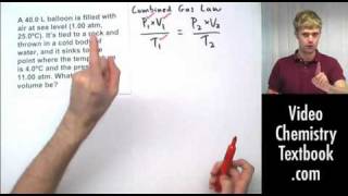 Combined Gas Law [upl. by Emylee]