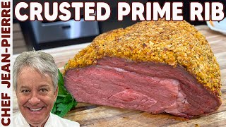 Horseradish Crusted Prime Rib  Chef JeanPierre [upl. by Ettenwahs]