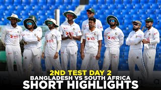 Short Highlights  Bangladesh vs South Africa  2nd Test Day 2  M3H1K [upl. by Asinet]