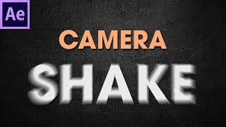 After Effects Tutorials  Create Camera shake effect  74 [upl. by Ardle]