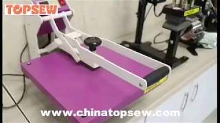 Manual heat press machine 38X38 [upl. by Hseyaj]