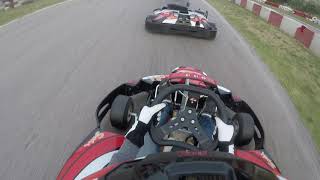 KARTING VENDRELL PRUEBA KART 2 TIEMPOS ON BOARD SALVA [upl. by Ennahs]