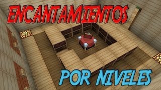 TUTORIAL REDSTONE  MESA DE ENCANTAMIENTOS POR NIVELES 172 [upl. by Chinua]