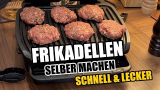 Frikadellen selber machen im Tefal OptiGrill [upl. by Chancey]