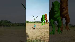 Big dinosaur chase trex chasing part 70 shorts dinosaur youtube dinosours youtubeshorts [upl. by Mumford615]