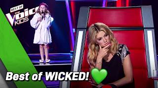 Best of WICKED Blind Auditions 💚 on The Voice Kids [upl. by Travus]