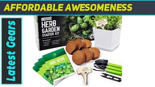 RealPetaled Indoor Herb Garden Kit  Grow Your Best Kitchen Garden [upl. by Meier645]