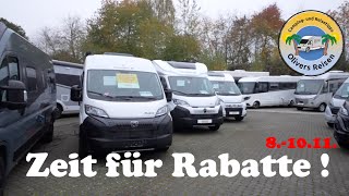 Satte Rabatte Martinsmarkt Niesmann Caravaning in Polch [upl. by Dallman747]