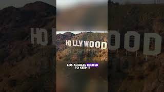 Did You Know the Hollywood Sign Used to Say ‘Hollywoodland’hollywoodusa [upl. by Carmella]